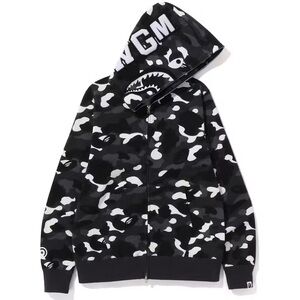 BAPE City Camo Shark WGM Full-Zip Hoodie